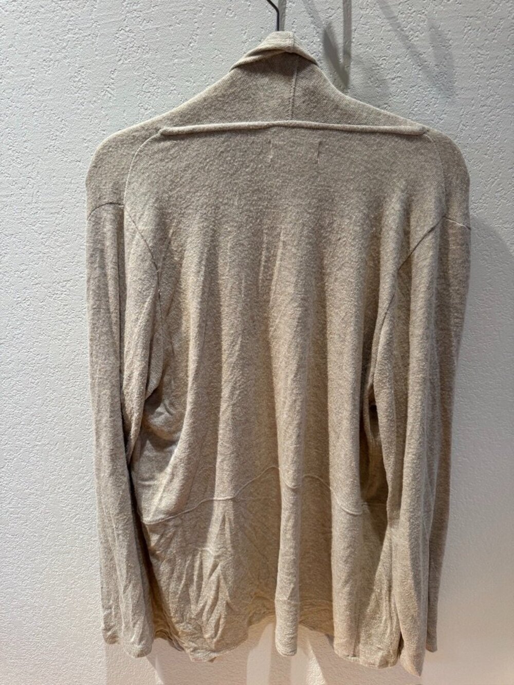 Velvet by Graham & Spencer Waterfall Cardigan XL Taupe - Picture 3 of 4